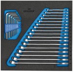 GEDORE ringsteeksleutelset - check-tool-module - 6-22mm
