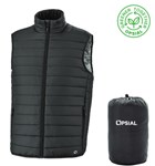 Opsial vest /bodywarmer gewatteerd - KANYON - zwart - maat XXL