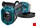 Makita haakse accu slijpmachine - DGA521ZX1 - 18V - 125mm - X-LOCK - excl. accu en lader - in doos