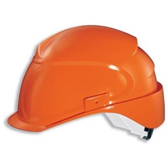 Uvex veiligheidshelm - Airwing B-S-WR - Oranje - met draaiknop