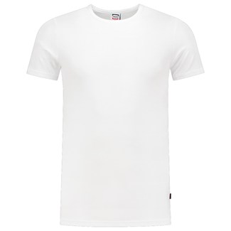 Tricorp T-Shirt elastaan fitted - 101013 - wit - L