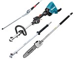 Makita DUX60ZX10 accu combisysteem 2x18V excl. accu en lader - incl. 1912T8-8, 191T38-7 en 191E24-8
