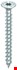 HECO TOPIX-plus schroeven - platkop verzinkt - 3x40 mm - T10 - voldraad - 200 st