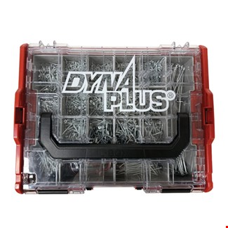 Dynaplus L-BOXX Assortimentskoffer Indoor schroeven verzinkt TX 2500x + Bitset