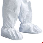 Tyvek overtrekschoen met elastiek wit - one size