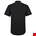 Tricorp werkhemd - Casual - korte mouw - basis - zwart - 5XL - 701003