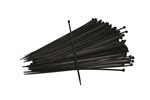 Ivana bundelbandjes - zwart - 4.8 x 200 mm - 100 stuks