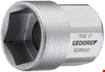 GEDORE dopsleutel - 1/2" - kort - 6-kant - 15mm