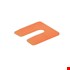 Gebr. Bodegraven uitvulplaatjes - GB-34602 - 2 mm (240-box) - oranje
