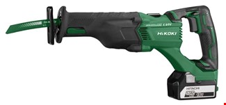 HiKOKI accu reciprozaag - CR18DBLWJZ 18 V - 5,0 Ah