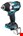 Makita accu slagmoersleutel - DTW701ZJ - 18V - excl. accu en lader - in Mbox