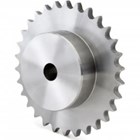 Kettingwielen - Simplex - voorgeboord - inox