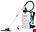 Makita accu rugstofzuiger - DVC660Z - 2x18V - excl. accu en lader - met 4-delige stofafzuigset - in doos