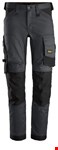 Snickers Workwear 6341 Stretch Werkbroek grijs/zwart - maat 44
