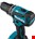 Makita accu klopboor-schroefmachine - DHP485RF3J - 18V - 3x3.0 Ah accu en snellader - in Mbox