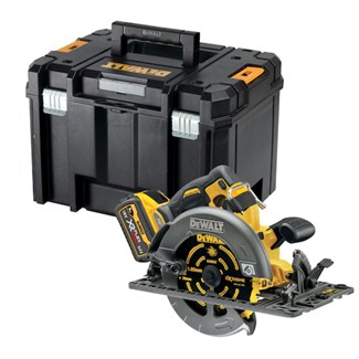 DeWALT DCS579NT-XJ 54V XR FLEXVOLT cirkelzaag 190mm in TSTAK koffer excl. accu en lader