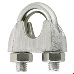 DX Staaldraadklem rvs a4 din 741 8mm m6