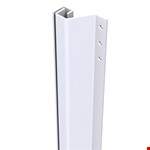 SecuStrip Plus buitendraaiend - terugligging 7-13mm - 2300mm wit - 1010.171.02