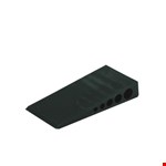 Gebr. Bodegraven stelwig/spie - 100x45x18mm - zwart - 50 st