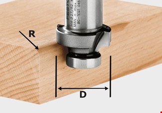 Festool afrondfrees - 27mm - HW R3-OFK 500 - 490093