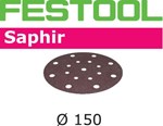 Festool Schuurschijf Saphir STF-D150/16-P80-SA/25