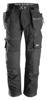 Snickers Workwear werkbroek - met holsterzakken - FlexiWork - 6902 - zwart - maat 116