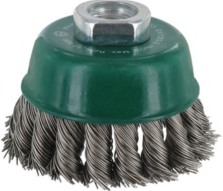 Ivana komborstel M14 65x0,5mm getordeerd RVS-draad 51716