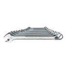 GEDORE ringsteeksleutelset - 1 B-012 - 10° - gebogen - 10-32 mm - 12-delig