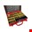 Dynaplus assortimentset unischroeven - OUTDOOR - AR - TX - in stalen koffer