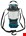 Makita werktent lamp met radio en Bluetooth - MR010GZ - 40V Max - excl. accu en lader - in doos
