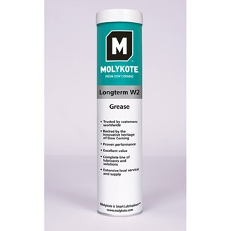 Molykote lagervet - Patroon a 400 g - Longterm W2 Vet