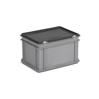 PBM veiligheidsbox - stapelbaar - 40x30x22cm - met deksel