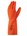 Showa werkhandschoenen - 707HVO - Hybrid Nitrile fluor oranje - maat 6