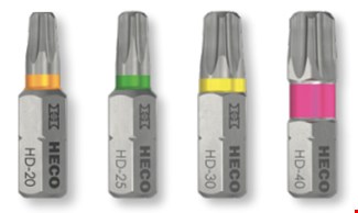 HECO HD Torx schroefbitsen