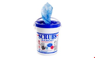 Rocol - Scrubs Hand Cleaning Wipes - 72 wipes