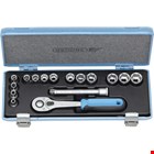 GEDORE doppendoos - 30 JMU-10 - 3/8 inch - 6-19 mm - 16-delig
