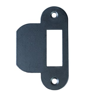 Ivana 56098 sluitplaat voor loopslot zwart