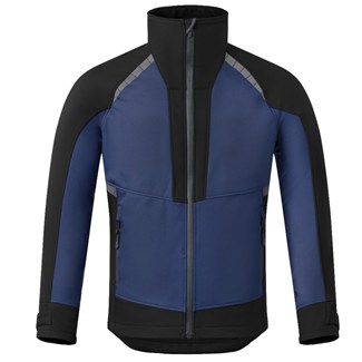 HAVEP 50531 Revolve softshell jas blauw / zwart - maat 2XL