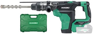 HiKOKI DH36DMAW2Z accu boorhamer 36V SDS-Max - excl. accu en lader in koffer
