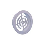 Nedco luchtrooster - rond - pvc - 150 mm