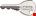 ABUS cilinder hangslot 65/50 - 50mm - gelijksluitend op nr. KA0502