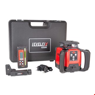 Levelfix 650H Horizontale Bouwlaser - met DLD100GR ontvanger