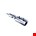 SecuBar Combi RVS barrièrestang - inclusief Twist RVS nokken (2) - 91 cm - 2010.355.035