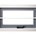 SecuBar barrièrestang - 100 cm - wit - exclusief steunen - 2010.357.100