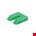 Gebr. Bodegraven uitvulplaatjes - GB-34610 - 10 mm (80-box) - groen