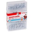 fischer Profibox - GK gipsplaatpluggen-, spaanplaatschroeven- en hoekhakenset - 101-delig - 518528