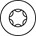 HECO TOPIX-plus schroeven - platkop verzinkt - 4x20 mm - Torx T-20 (HD20) - voldraad - 200 st
