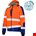 Opsial Softshell jas oranje-marineblauw High-Visibility - maat 6XL