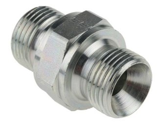Ermeto - verloopkoppeling - recht - 1/2"x3/8" - BSSP - 8-6HMK4S