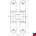 SIMONSWERK deurveerscharnier - Tectus TE 340 RD - 160 mm - 80 kg - F2